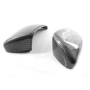 Side Mirror Covers Caps(Carbon Look)Replacement Carbon Mirror Caps For Golf