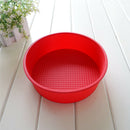 8 inch Silicone Mould Bakeware Round Cake Form Baking Pan color rando Gw