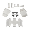 Chassis Armors Set Protection Skid Plat forAxial SCX24 90081 1:24 RC Car Upgrade