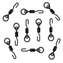 10X Spinner Swivels Ronnie Rigs Carp Fishing End Tackle Change Quick W8P8 Y D9K8