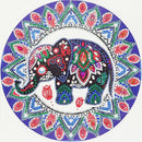 5D DIY Special Shaped Diamond Painting Elephant Embroidery Mosaic Craft Kit