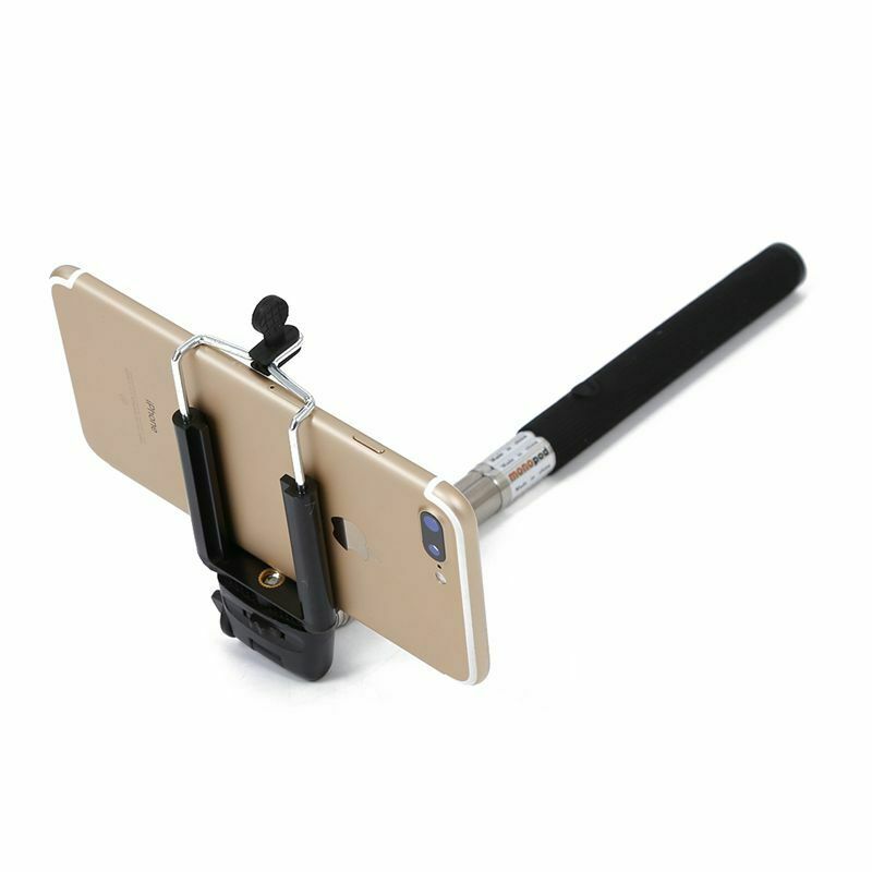 Extendable Self Portrait Selfie Handheld Stick Monopod With Remote Button w P3O9