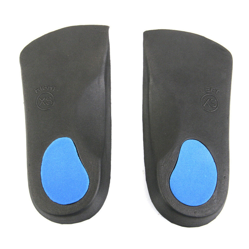 Kids 3/4 Orthotic Insoles Arch Support Foot Soothers Pronation Fallen Arches