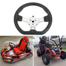 Universal 3-Spoke Steering Wheel for Go Kart Go Cart Scooter Karting Balance Car