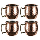 Small Moscow Mule Cup Copper 2 Ounce 60ml Drinking Mug - 4 Pack