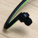 Sports Wireless Stereo Headphone Headset Earphones Earbuds (Green) A