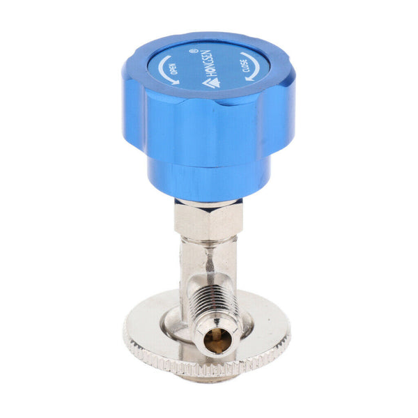 Refrigerant Can Bottle Tap Opener Valve Tool Adapter for R22 R600a Heavy Duty
