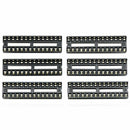 66Pcs/Lot DIP IC Sockets Adaptor Solder Type Socket Kit 6,8,14,16,18,20,24, A6Y1