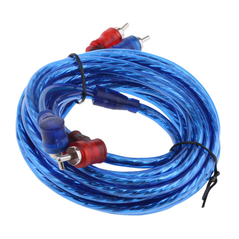 Car Stereo Videos Radios Cables 2-Male To 2-Male Audios Cables Connectors 4.5m
