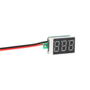 0.36inch LED Digital Voltmeter DC0-100V Three Line Volt Meter(Red) A