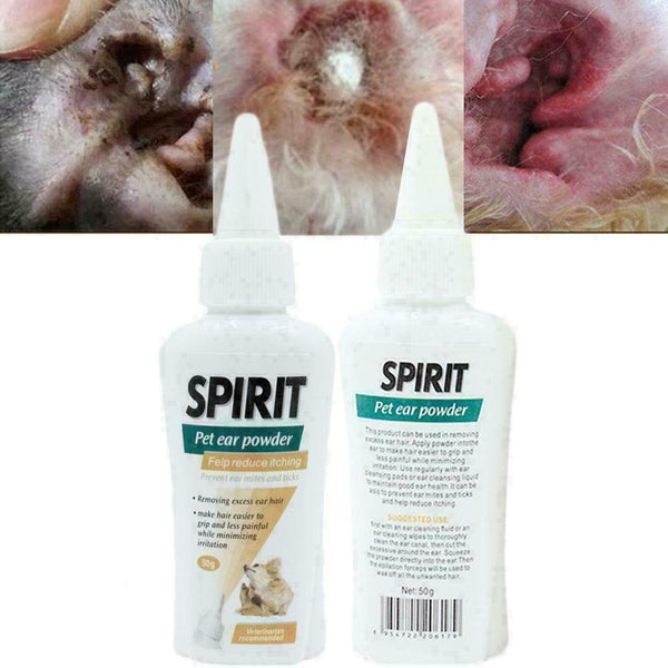 50gPet Clean Ear Powder Cat Dog Grooming Ear Canal Clean Powder X6K6 Health B1K9