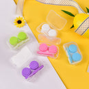 Mini Transparent Clear Portable Contact Lens Case Storage Box Holder Contai Cy
