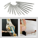 108pcs Stainless Steel Watch Band Spring Bars Strap Link Pins 8-25mm Repa rty