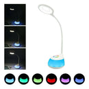 Led Desk Lamp, Colorful Dimmable Desk Lamps Table Lamp 3 Brightness Levels