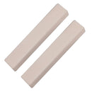 2x Bridge Nut Guitar Saddle Uncarved Bone Nut Saddle -52x6x9 Mm