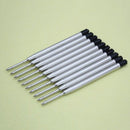 Parker Pen Refill Compatible Ballpoint Pen Gel Refills - Black Broad-AU
