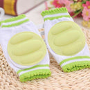4 Pairs Baby Knee Pads for Crawling Cute Breathable Adjustable Elastic Baby