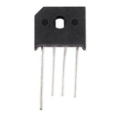 4 Pcs PCB 6A 600V Full Wave Single Phase Bridge Rectifiers RS606 T6Q9
