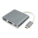 Lovoski USB-C HUB Digital AV Multi Port Adapter  Type-C To HDMI&USB 3.0