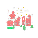 DIY House Cutting Dies Stencil Fit Scrapbooking Paper Christmas Card Embossing