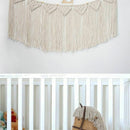 Macrame Woven Wall Hanging Curtain Fringe Garland Banner Shabby Chic Bohemi
