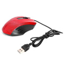 8079 USB 2.0 Pro Wired Mouse 1200DPI 3 Buttons Optical Gaming Mouse Mice for PC