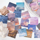 46x/Box Scenery Paper Stickers Stationery for Scrapbooking Diary Decoration