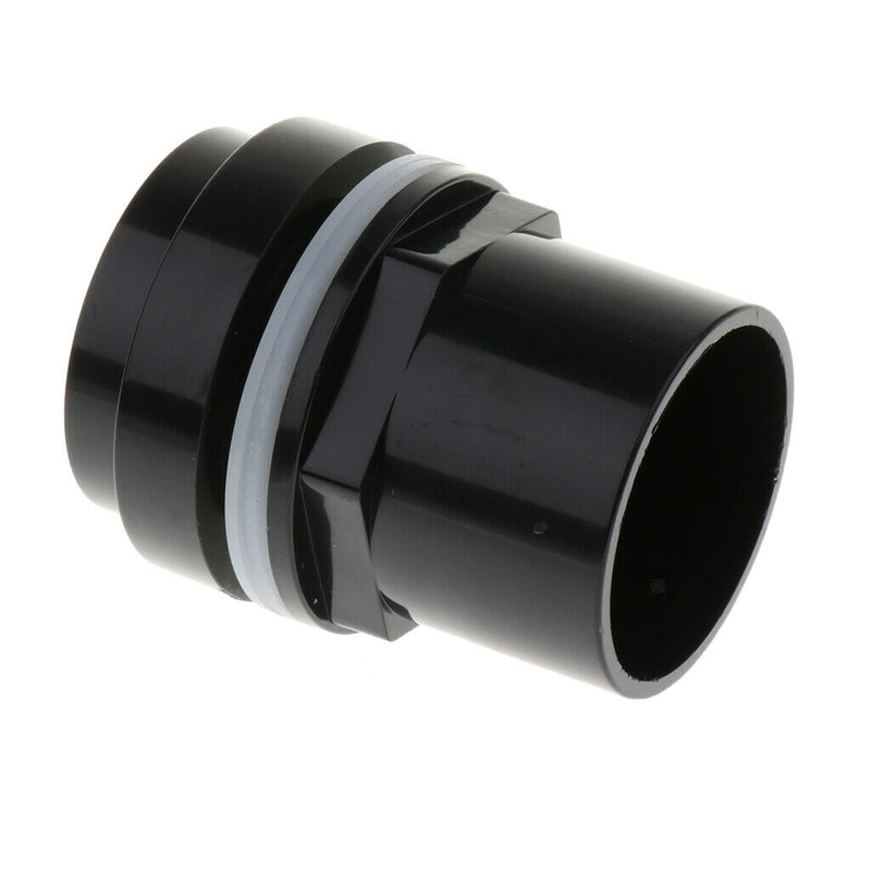 Fish Tank Water Pump Tube Aquarium Pipe Connector Adapter 50mm Dia 2x