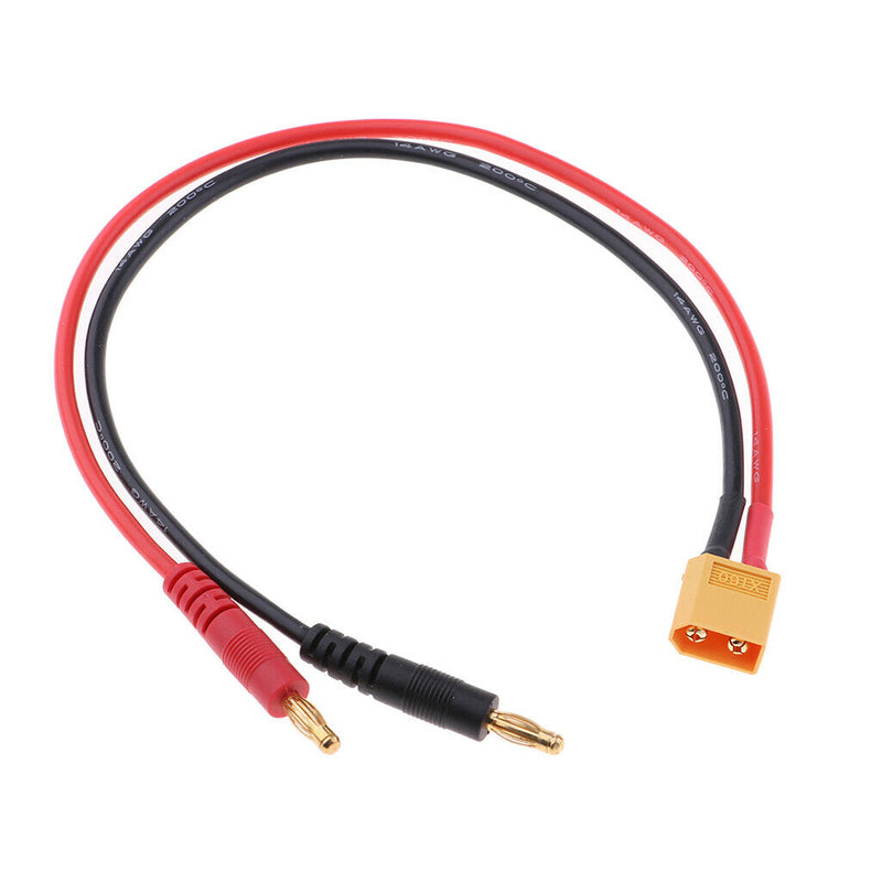 4.0mm Banana Plug to Male XT60 Charging Cable for RC B6 B6AC Lithium Battery