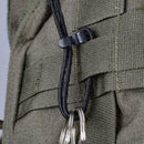 5Pcs Bungee Elastic Buckle FixedRope Buckle Cord Roll Clamp Cable Clip Supp T6I7