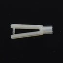 6pcs 2mm Dia Push Rod RC Plane Boat Car Rudder Servo Nylon Clevis Clip Whit Z4E2