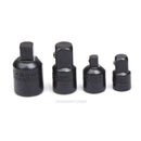 4pc 1/4" 3/8" 1/2" Ratchet Socket Adapter Reducer Converter Set Air Impact Tools