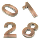 Home Address Sign 2, 0, 1, 8,Custom Address Plaque Sign Brushed Floating