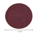 30pcs/set 125mm 80 Meshes Round Self-adhesive Sand Paper Flocking Sandpaper