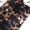 Animal Print Deer Women Messenger Bag Leather Shoulder Crossbody Bags(Brown