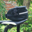 Cycling Bike Bicycle Strap-on Bag Pouch Frame Top Tube Front Triangle Saddle