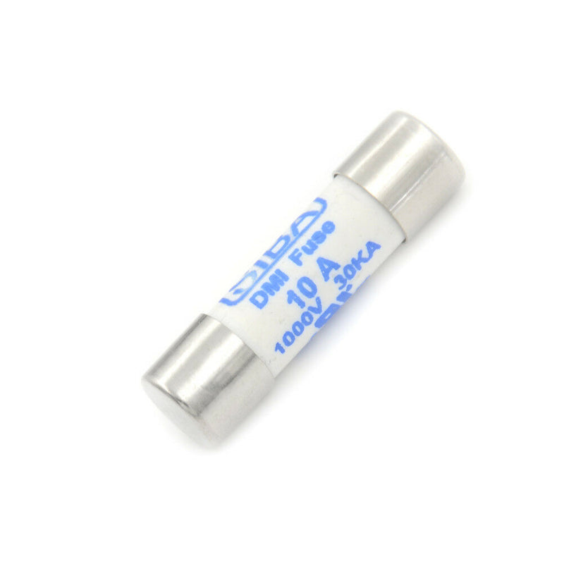 Multimeter 10 x 38mm 1000V 10A Cylinder Ceramic Fuse White A Cy