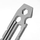 6 in 1 EDC Gadget Outdoor Equipment Camping Keychain Supplies Bottle Opener