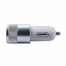 Aluminum Car Charger of dual USB Aluminum Alloy Car Charger Cigarett Lighte