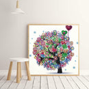 5D DIY Special Shaped Diamond Painting Tree Cross Stitch Mosaic Craft Kits