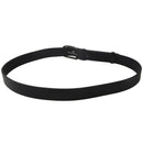 Dnuxlou New Men Leather Belt Classic Belt Pin Buckle (black)