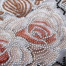 5D Diy Diamond Painting Retro Flower Partial Special Shaped Drill Rhineston