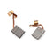 2PCS Carbon Brushes Carbon Brush For Makita CB448 Replacement 13x3x10mm JR