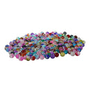 250 Round Multicolor Crackle Crystal Quartz Beads 6mm HOT