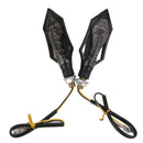 2 Waterproof Universal Motorcycle 12V 9 LED Turn Signal Indicator Light Bulb