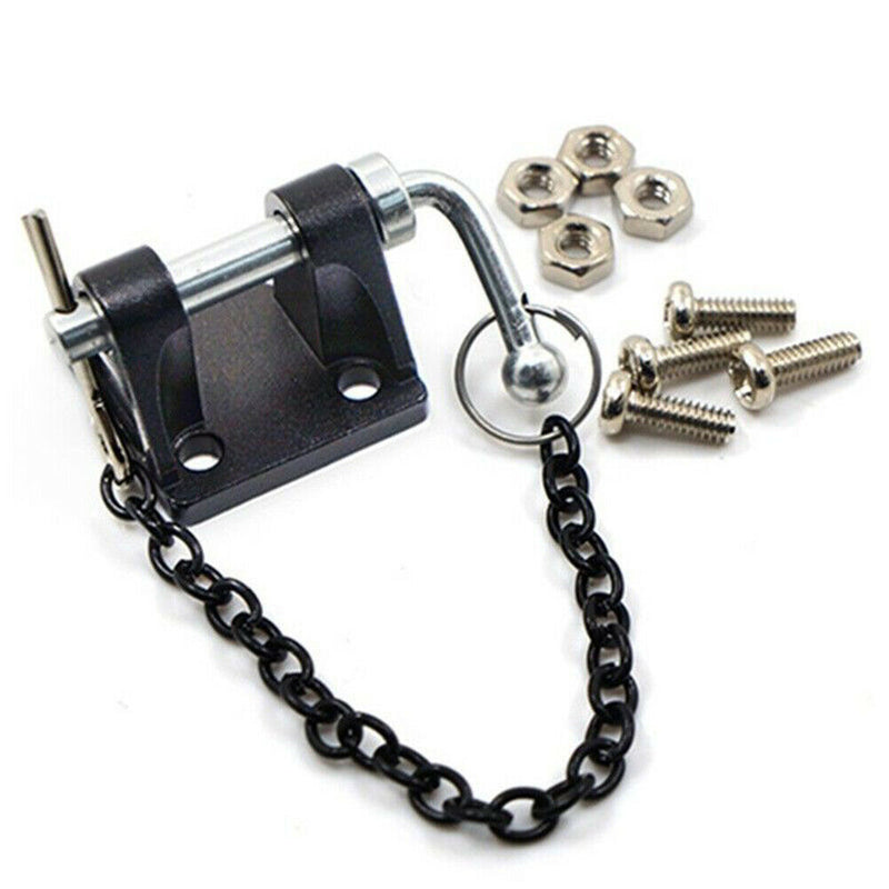 110 Rope Chain RC Crawler Trailer Hook Set Accessories Tow Shackles Simulation