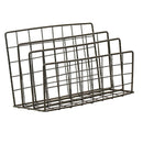 Desk Book Holder Modern Minimalist Bookshelf for Home Office Decor Black
