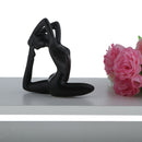 Home Yoga Girl Ornaments Ceramic Crafts Ornament Creative Home Furnishing 3