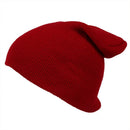 Winter Beanie Knit Ski Cap Hat Warm (wine Red) S1O7