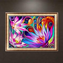 Diamond Painting DIY Flower Cross Stitch Full Drill Rhinestones Home Decor